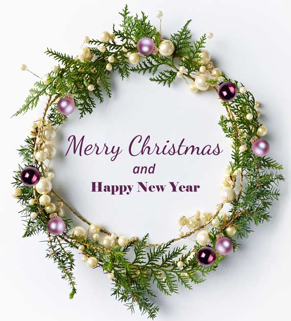 Christmas wreath photo